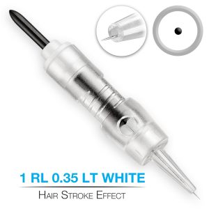 PMU Naald Wit 1 RL 0.35 LT – 5 stuks
