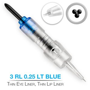 PMU Naald Blauw 3 RL 0.25 LT – 5 stuks