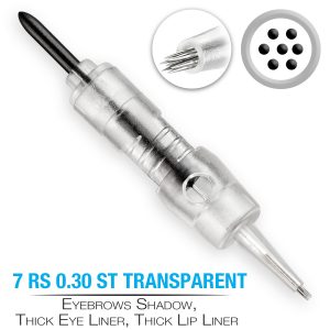 PMU Naald Transparant 7 RS 0.35 ST – 5 stuks