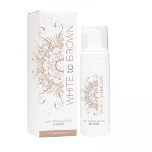 Whitetobrown Self Tanning Mousse + Tanning Glove – 150ml